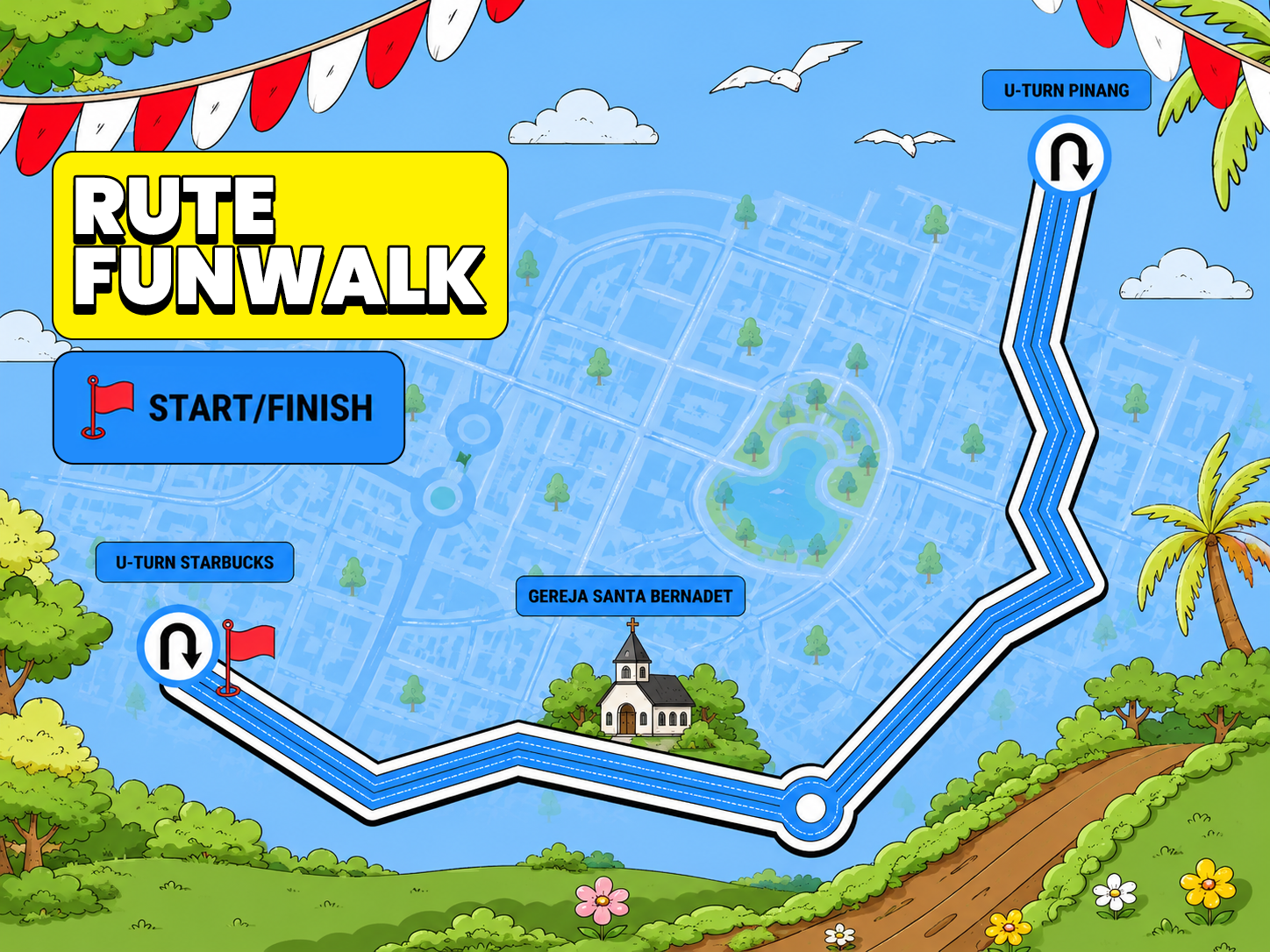 Rute Funwalk 